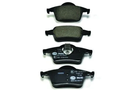 Тормозные колодки зад. XC70/V70/S80/S60 2.0-2.5 HELLA PAGID Hella pagid 8DB355008-871