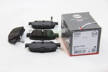 Гальмівні колодки зад. Toyota Auris 07-12/Corolla 13- (bosch) A.B.S. A.B.S. 37616