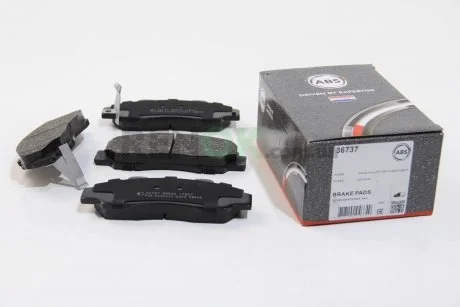 Гальмівні колодки пер. Legend/Accord/Shuttle/CR-V/Civic 93-05 A.B.S. A.B.S. 36737