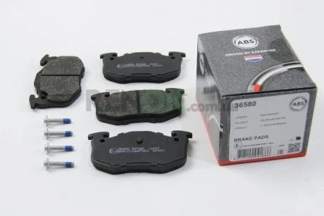 Гальмівні колодки зад. Peugeot 206 99-/Renault Megane I 96-03 A.B.S. A.B.S. 36580