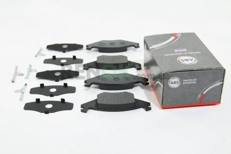 Гальмівні колодки пер. Golf/Ibiza/Jetta/Passat/Polo (78-03) A.B.S. A.B.S. 36539