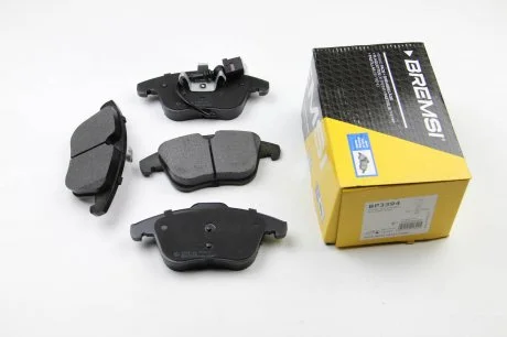 Гальмівні колодки пер. Tiguan 07-/Sharan 10- (Ate-Teves) Bremsi BP3394