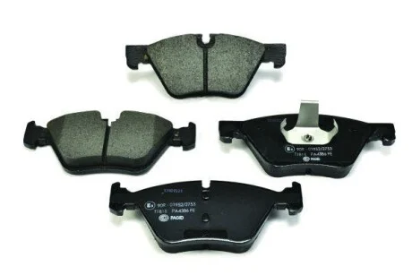 Тормозные колодки перед. BMW 5 (F10) 10- (ATE) HELLA PAGID Hella pagid 8DB355014-351