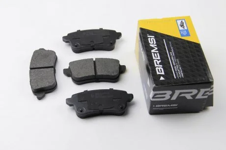 Гальмівні колодки зад. Megane IV 15- /Scenic III 09- (TRW) Bremsi BP3645