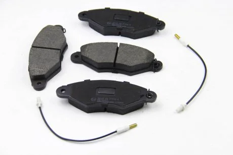 Гальмівні колодки пер. Kangoo 97-08 (Bosch) (з датчиком) Bremsi BP3019