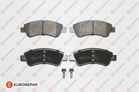 Колодки гальмівні передн (комплект) Citroen C3 Eurorepar 1617282980