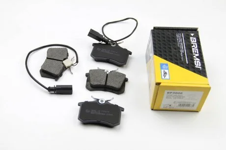 Гальмівні колодки зад. Sharan/Galaxy/Alhambra 97-10 (TRW) Bremsi BP3006