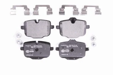 Тормозные колодки зад. BMW 5 (F10) 10- (ATE) HELLA PAGID Hella pagid 8DB355014-361