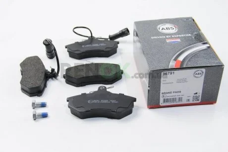 Гальмівні колодки пер. Caddy II >9.96/Passat B4/Audi 80 A.B.S. A.B.S. 36791