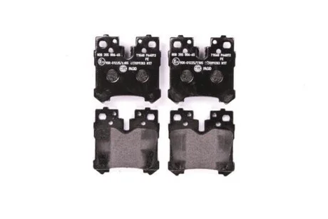 Колодки гальмівні дискові комплект; задн. Hella pagid 8DB355006-651