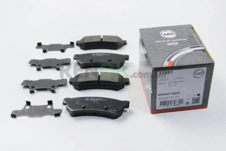 Гальмівні колодки зад. Gentra/Lacetti/Lacetti/Nubira 03- A.B.S. A.B.S. 37991