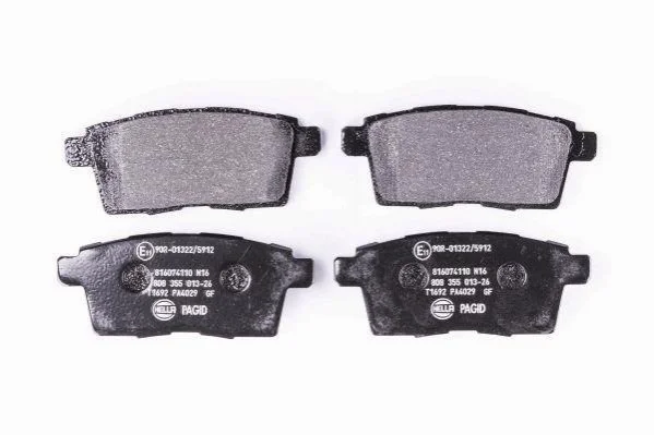 Тормозные колодки зад. Mazda CX-7/CX-9 07- HELLA PAGID Hella pagid 8DB355013-261 (фото 1)