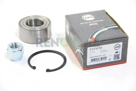 Підшипник маточини перед. Citroen C2/C3/Peugeot 1007/207 A.B.S. A.B.S. 200436