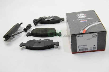 Гальмівні колодки пер. Ford Escort/Sierra 84-99 (ATE) A.B.S. A.B.S. 36519