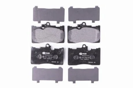 Тормозные колодки перед. LEXUS GS/RC 05- HELLA PAGID Hella pagid 8DB355012-121