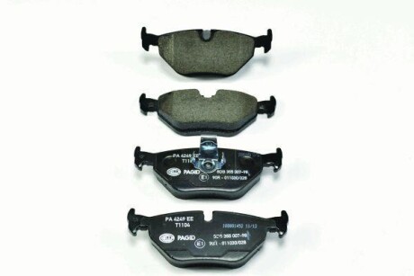 Тормозные колодки зад. BMW 5 (E39) 96-03 Hella pagid 8DB355007-981