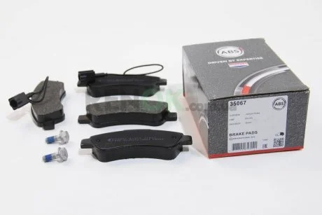 Гальмівні колодки зад. Jumper/Ducato/Boxer 06- (Bosch) A.B.S. A.B.S. 35067