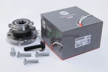 Підшипник маточини перед. VW Caddy 04-/Golf 04- (4 болта) A.B.S. A.B.S. 200986