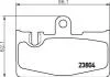 Тормозные колодки зад. Lexus LS 00-06 HELLA PAGID Hella pagid 8DB355011-661 (фото 1)