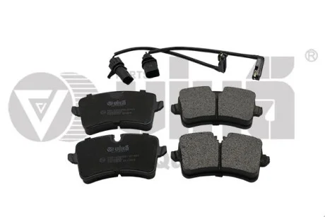 Колодки тормозные задние с датчиком износа Vika 66981692201