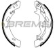 Тормозные колодки зад. Ford Fiesta VI 08- (TRW) Bremsi GF0249 (фото 1)