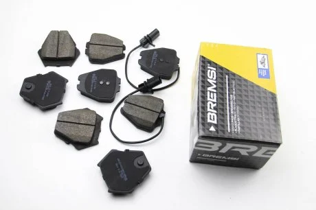 Гальмівні колодки пер. VW Phaeton 02-07 (TRW) Bremsi BP3151