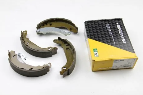 Гальмівні колодки зад. Peugeot 206 98- (Bosch) Bremsi GF0386