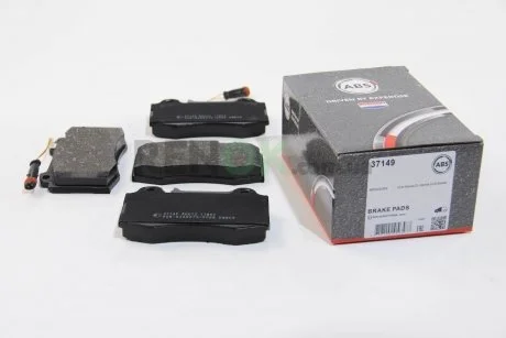 Гальмівні колодки пер. MB C32 AMG/E320-500 01> A.B.S. A.B.S. 37149