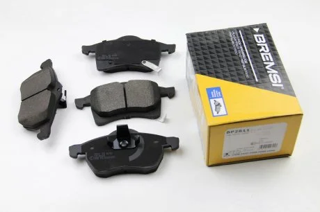 Гальмівні колодки пер. Astra G 98-05 (ATE) Bremsi BP2811