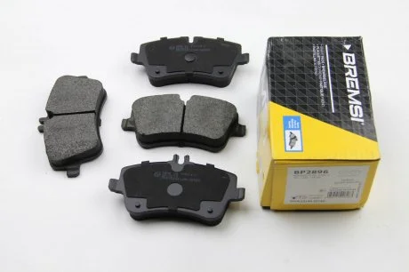 Гальмівні колодки пер. MB W203 00-07 (TRW) Bremsi BP2896
