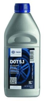 Гальмівна рідина DOT5.1 (1L.) Hella pagid 8DF355360-091