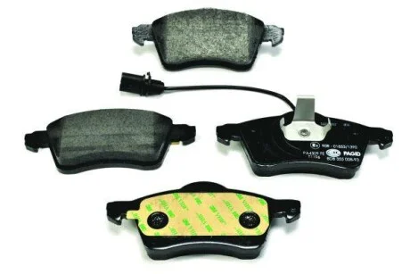 Тормозные колодки перед. T4 2.4 HELLA PAGID Hella pagid 8DB355008-931