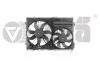 Вентилятор радіатора з рамкою комплект Skoda Octavia (04-13),Superb (08-13,14-)/VW Golf (04-14), Passat (09-)/Audi A3 (04-13) Vika 11211503301 (фото 1)