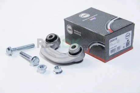 Тяга стабілізатора перед. Passat B5/Audi A4/A6 Л. A.B.S. A.B.S. 260019 (фото 1)