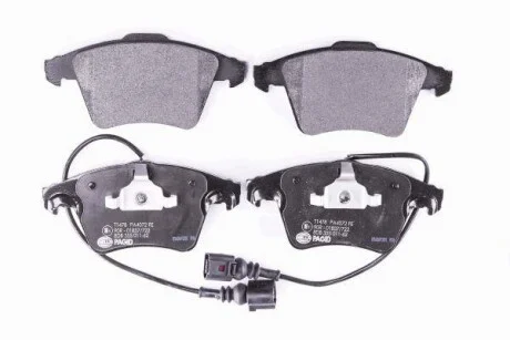 Гальмівнi колодки дискові перед. VW Touareg 02- Hella pagid 8DB 355 011-621