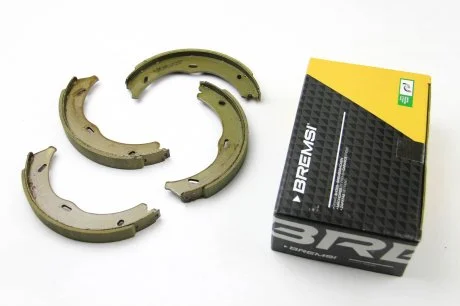 Колодки ручного гальма Vito (639) 03- Bremsi GF0316