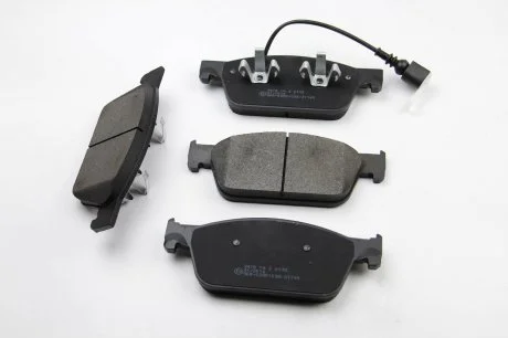 Гальмівні колодки пер. T5 09- (R17) Bremsi BP3478