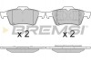 Гальмівні колодки зад. Connect 02-13 Bremsi BP2980 (фото 1)