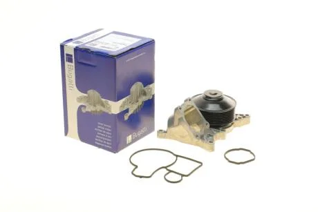 Помпа води BMW 5 (F10/F11)/7 (F01-04)/X5 (E70)/X6 (E71/E72) 2.0d-3.0d 09- (B/B) (6 лоп) (7 кан) M57/N57 Bugatti PA10180