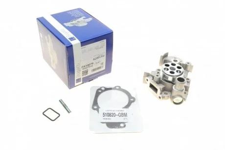 Помпа води Renault Clio II/III 1.2 99-10/Nissan Kubistar 1.2 04- (6 лоп) (подшипник) Bugatti PA10079