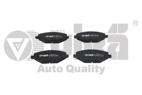 Колодки гальмівні передні Skoda Fabia (11-14)/VW Polo (10-15) Vika 66981218501