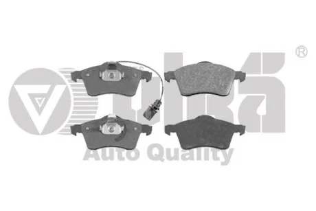 Колодки гальмівні передні VW T4 Vika 66980007801