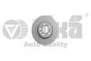 Диск гальмівний передній VW Sharan (01-10), T4 (96-04)/Seat Alhambra (01-10) Vika 66151093401 (фото 1)