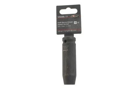Головка ударная HEX (1/2", 11 мм) L Vigor V5550L-11