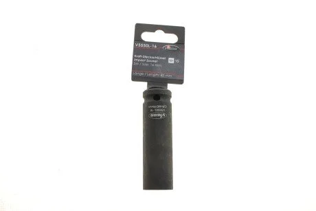Головка ударная HEX (1/2", 16 мм) L Vigor V5550L-16