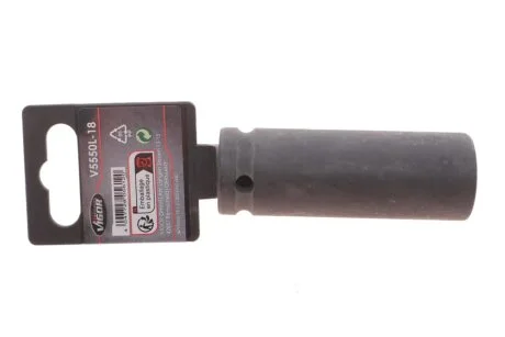 Головка ударная HEX (1/2", 18 мм) L Vigor V5550L-18