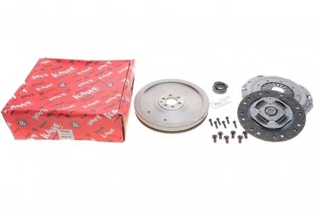 Демпфер (глухий) + комплект зчеплення VW Caddy 1.9TDI 77kw 04-10/Skoda Superb Kawe DMV179M