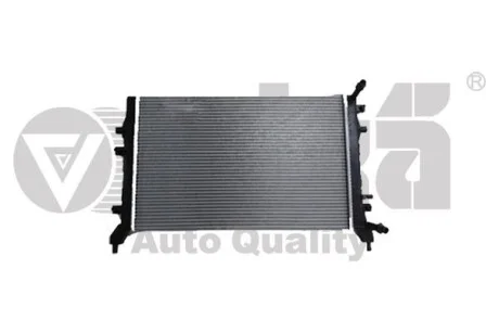 Радіатор Skoda Octavia (09-), Rapid (13-), Superb (14-), Yeti (10-)/VW Caddy (11-), Golf (07-) Jetta (06-), Passat (08-) Vika 21211000101