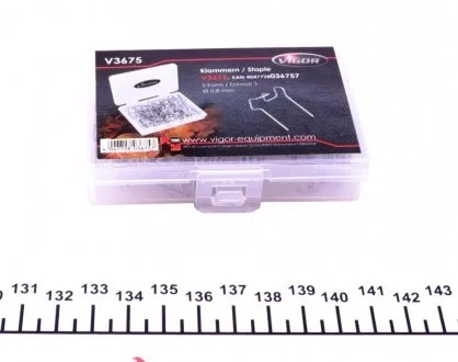 Скобы S-профиль (0,8 мм) Vigor V3675