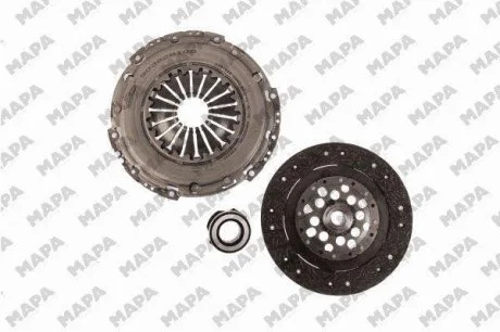 VW К-кт сцепления (228мм) Audi A3,Seat,Skoda Octavia,SuperB,Caddy III,Golf V,VI,Passat,Touran 1.6/2.0TDI 03- Mapa 005228300